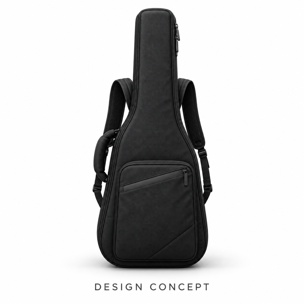 Headless Guitar Gig Bag Concept - design concept